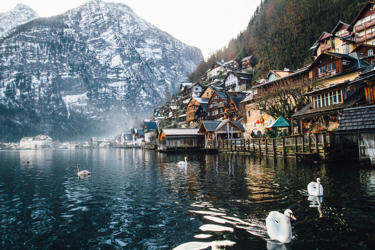 Hallstatt, Austria – village, lake and Alpine scenery seen on the Hallstatt day trip from Vienna with Skywalk