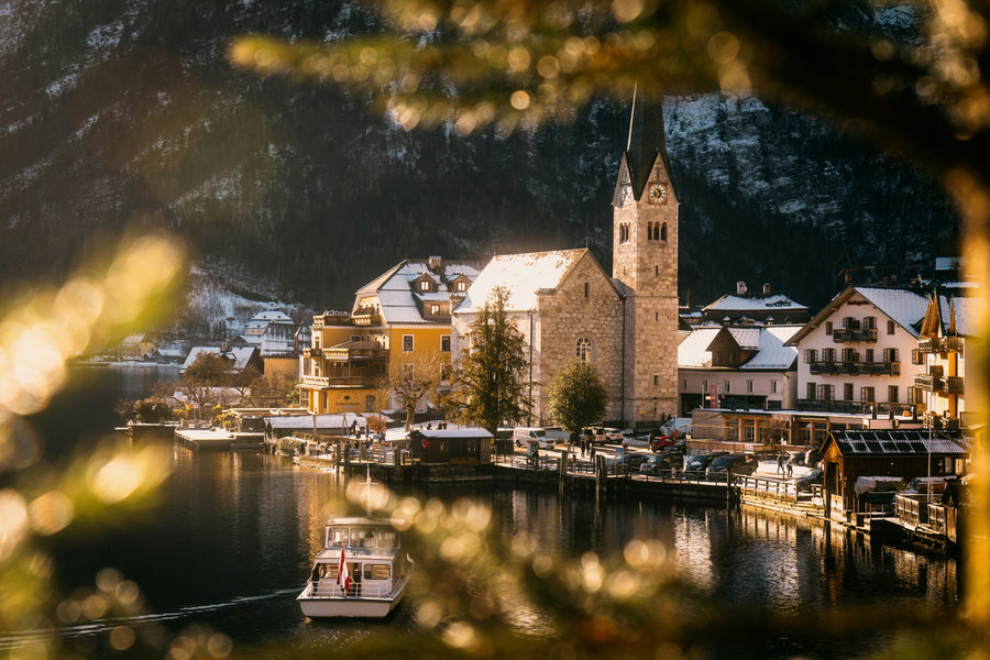 Hallstatt, Austria – lakeside village and Alpine scenery seen on the Hallstatt day trip from Vienna with boat ride